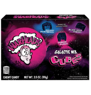 Przejdź do produktu Warheads Chewy Cubes Galactic Mix 99g USA