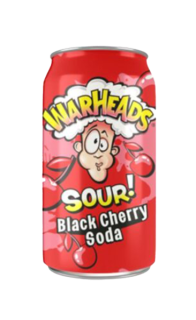 Przejdź do produktu Warheads Black Cherry Sour Soda 330ml