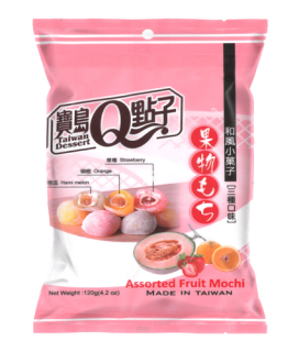 Przejdź do produktu Mochi Fruit Mix 120g TAJWAN