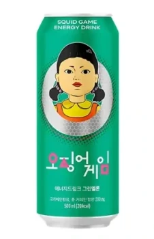 Squid Game Energy Drink Green Melon 500ml