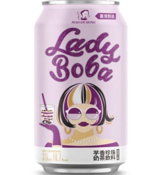 Lady Boba Bubble Tea Taro 315ml