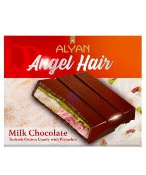 Alyan Angel Hair Chocolate 80g Biała Czekolada Anielskim Włosiem
