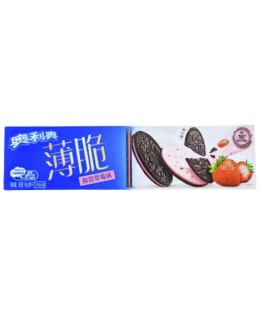 Przejdź do produktu Sandwich Oreo Biscuit Thin Strawberry 95g CHINY