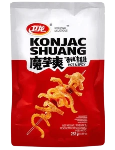 Wei Long Konjac Snack Hot Spicy Shuang 252g