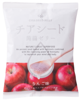 Wakashou Chiaseed Jelly Apple 175g