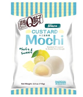 Przejdź do produktu Custard Mochi Lemon 110g bag TAJWAN