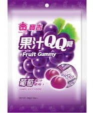 Mei Fruit Gummy Grape 88g