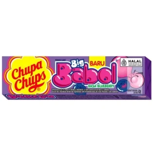 Przejdź do produktu Chupa Chups Big Babol Blueberry Bubble Gum 20g INDONEZJA