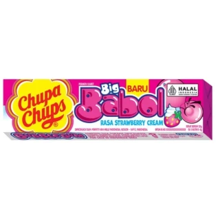 Przejdź do produktu Chupa Chups Big Babol Strawberry Bubble Gum 20g INDONEZJA