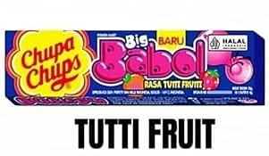 Przejdź do produktu Chupa Chups Big Babol Tutti Frutti Bubble Gum 20g INDONEZJA