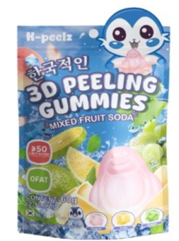 K-Peelz-Mixed-Fruit-Soda-3D-Peeling-Gummies-60g-KOREA