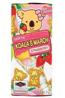 Przejdź do produktu Koala's March Strawberry Filled Biscuits 37g THAILANDIA