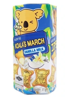 Przejdź do produktu Koala's March Vanilla Milk Filled Biscuits 37g THAILANDIA