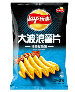 Przejdź do produktu Lay's Deep Ridged Squid 70g CHINY