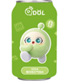 QDol-Egg-Party-Lime-Flavor-Sparkling-Drink-330ml-CHINY
