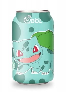 QDol-Pokemon-Grape-Bulbasaur-Sparkling-Water-330ml-CHINY