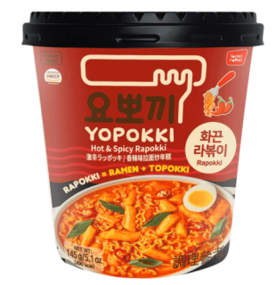 Przejdź do produktu Yopokki Rapokki Hot & Spicy Cup 145g KOREA