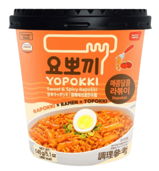 Yopokki-Rapokki-Sweet-&amp;-Spicy-Cup-145g-KOREA