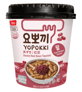 Przejdź do produktu Yopokki Topokki Sweet Red Bean Cup 120g KOREA