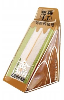 RANLI-Trójkątne-CIASTO-GĄBKA-o-smaku-zielonej-herbaty-95g-CHINY