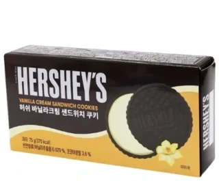 Przejdź do produktu Hershey's Vanilla Cream Sandwich Cookies 75g KOREA