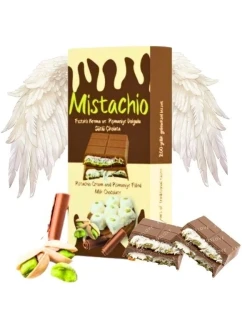 Przejdź do produktu Mistachio Angel Hair with Dubai Milk Chocolate 80g TURCJA