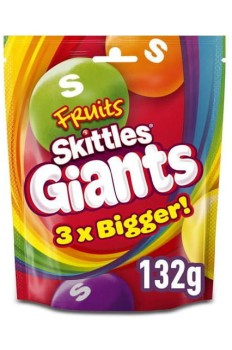 Skittles-Giants-Vegan-Chewy-Sweets-Fruit-Pouch-Bag-132g-UK