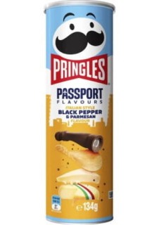 Przejdź do produktu Pringles Black Pepper Parmesan Cheese Flavor 110g CHINY
