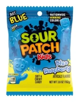 Sour Patch Kids Blue Raspberry 102g