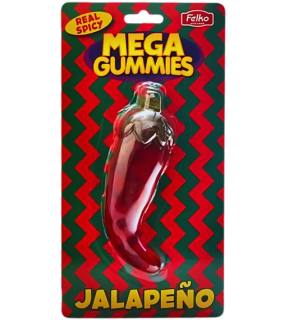 Przejdź do produktu Felko Mega Gummies large jelly chili pepper MEGA Ĺ»ELKA 120g CHINY