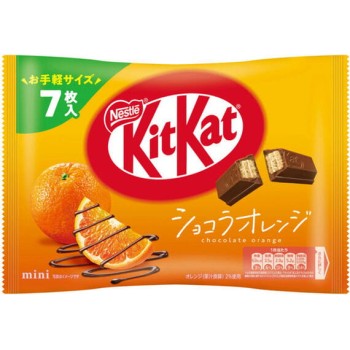 Kit Kat 7 mini chocolate bars with orange flavor 81.2g