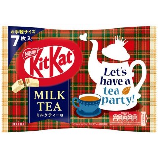 Przejdź do produktu Kit Kat cookies with frosting and filling with milk tea flavor 7 x 11.6g JAPONIA