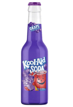 Kool-Aid carbonated drink with grape flavor 355ml
