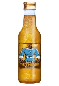 Marvel The Fantastic Four Thing sparkling drink with butter lager flavor 330ml