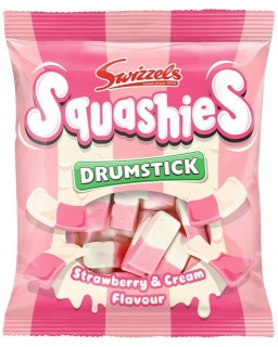 Przejdź do produktu Swizzels Squashies Strawberry & Cream Drumstick 140g UK