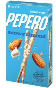 Lotto Pepero Snowy Almond 32g KOREA