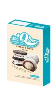 QLove Cookies &amp; Cream Delux Mochi 180g TWN