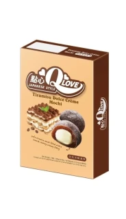 Przejdź do produktu QLove Tiramisu Dolce Creme Deluxe Mochi 180g TAJWAN