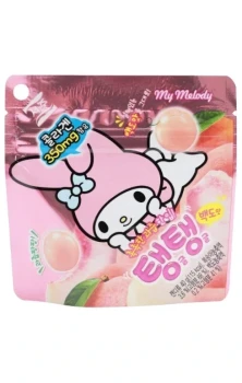 Sanrio Tang Tang Peach Gummy 40g KOREA