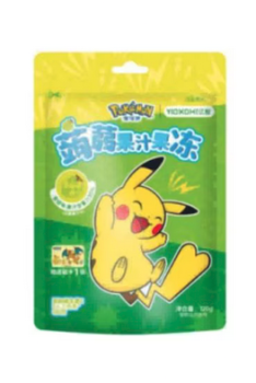 Yizhi Pokemon Juice Jelly Green Grape 120g CHINY