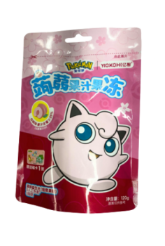 Yizhi Pokemon Juice Jelly White Peach 120g CHINY