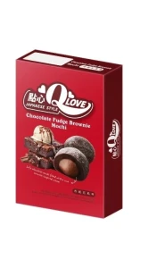 QLove Chocolate Fudge Brownie Deluxe Mochi 180g TWN