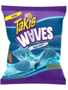 Takis Waves Blue Heat 71gr USA