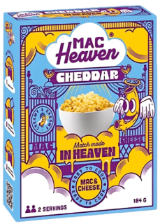Przejdź do produktu Mac Heaven Mac and Cheese Cheddar 184g SZWECJA
