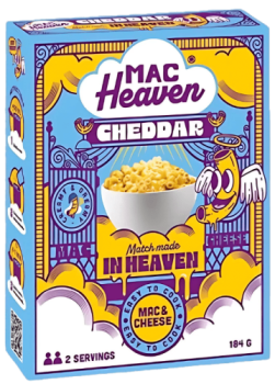 Mac Heaven Mac and Cheese Cheddar 184g