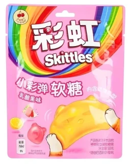 Przejdź do produktu Skittles Yogurt Fruit Gummy Candy 50g CHINY