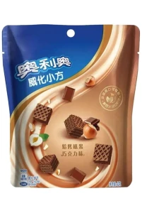 Oreo Wafer Small Square Roasted Hazelnut Chocolate Flavour 42g