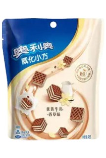 Przejdź do produktu Oreo Wafer Small Cube Milk Vanilla Flavour 42g CHINY