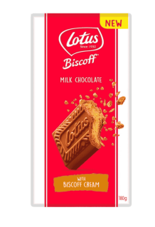 Przejdź do produktu Lotus Biscoff Milk Chocolate with Biscoff Cream 180g BELGIA