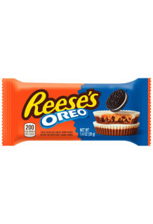 Przejdź do produktu Reese's Oreo Milk Chocolate White Creme Peanut Butter Cups 40g USA